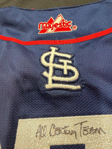 Mark McGwire All Century Signed 99 All-Star Game Batting Practice Jersey Beckett