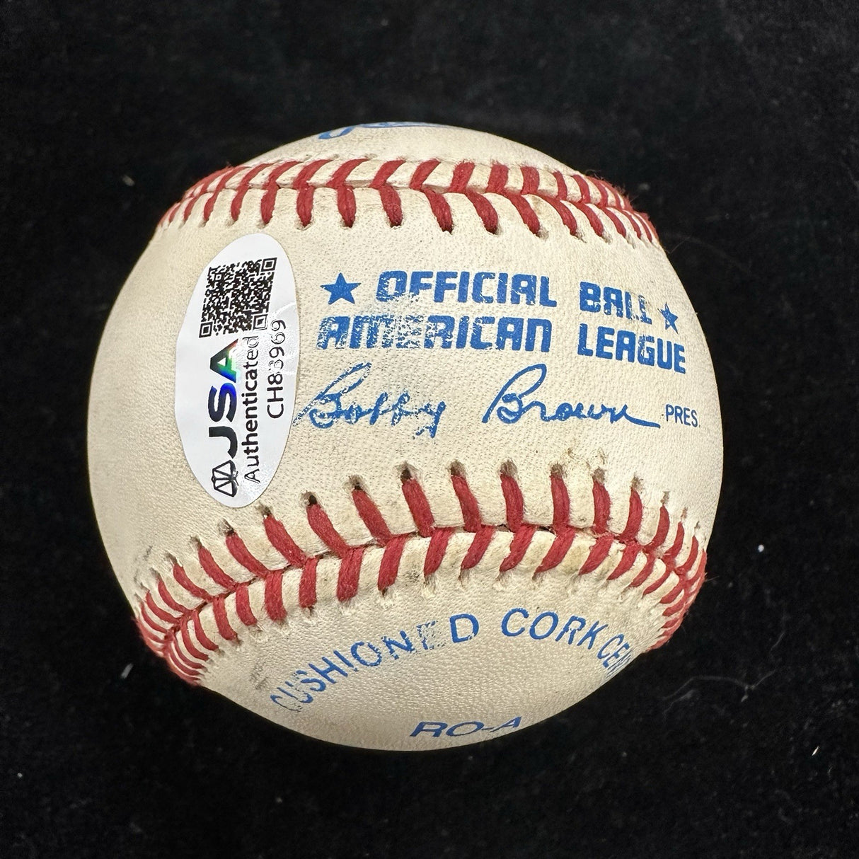 Nolan Ryan Signed Baseball JSA