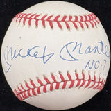 Mickey Mantle No. 7 Signed Baseball PSA/DNA LOA