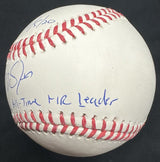 Mike Trout Angels All Time HR Leader Signed Baseball MLB Holo 
