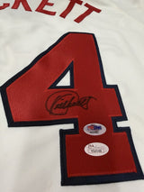 Kirby Puckett Signed Majestic Minnesota Twins Jersey PSA JSA Holos Only