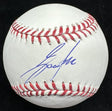 Jose Fernandez Signed Baseball MLB Holo Mounted Memories