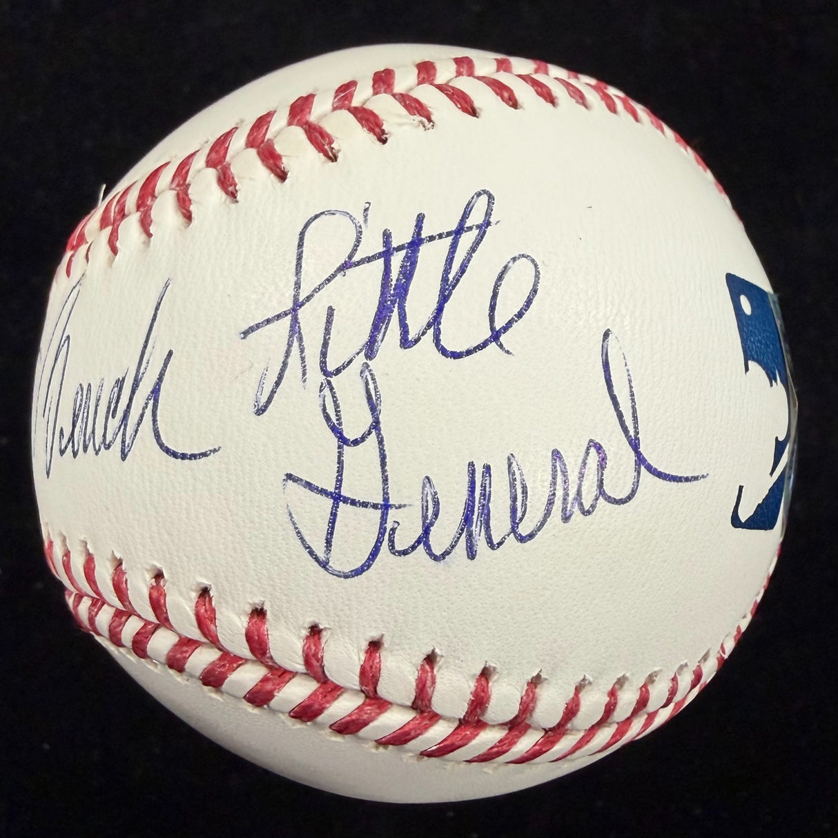 Johnny Bench Little General Signed Nickname MLB Holo Fanatics