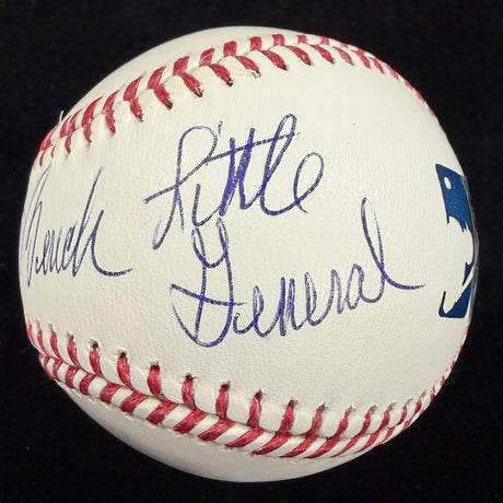 Johnny Bench Little General Signed Nickname MLB Holo Fanatics