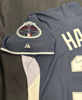 Josh Hamilton 2008 Home Run Derby Signed 08 ASG Stat Jersey Beckett Witness Holo