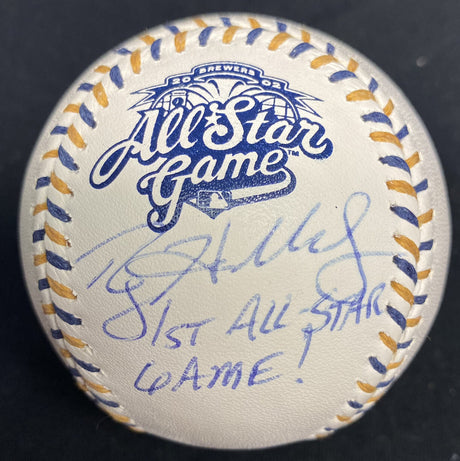 Roy Halladay 1st All Star Game Signed 2002 All Star Baseball JSA LOA