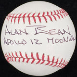 Alan Bean Apollo 12 Moonwalker Signed Baseball Beckett BAS