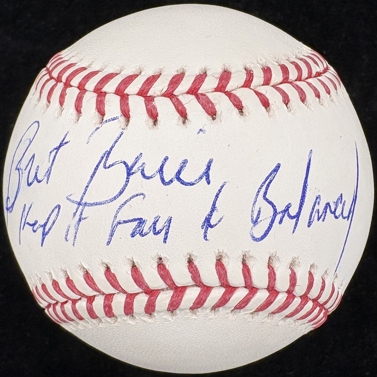 Bret Baier Keep it Fair & Balanced Signed Baseball PSA/DNA