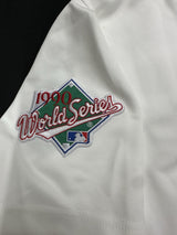 Rickey Henderson HOF MVP Signed Athletics Stat Mitchell Ness Jersey Tristar PSA
