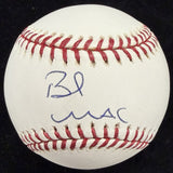 Bernie Mac Mr. 3000 Signed Baseball JSA LOA