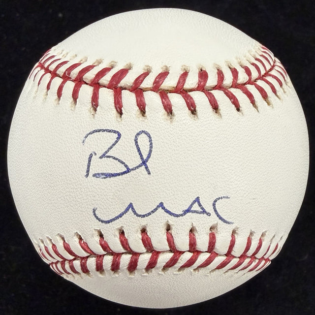 Bernie Mac Mr. 3000 Signed Baseball JSA LOA
