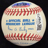 Larry Yogi Berra Nickname Signed Baseball JSA