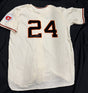 Willie Mays Signed Authentic New York Giants M&N Jersey PSA/DNA LOA