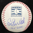 Carlton Fisk HOF 2000 Signed Hall Of Fame Logo Baseball MLB Holo Fanatics 
