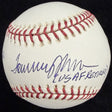 Tommy John USAF Retired White Sox All Star Signed Baseball Beckett BAS