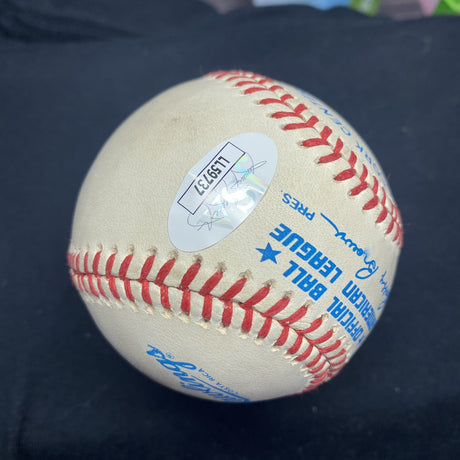 Phil Niekro #35 Signed Baseball JSA