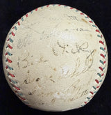 Babe Ruth Lou Gehrig 1933 New York Yankees Team Signed Baseball PSA JSA Beckett