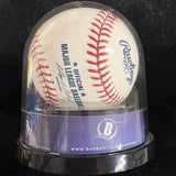 Aaron Rodgers Signed Baseball BAS Encapsulated Graded 9