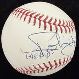 Robin Yount The Kid HOF 99 Nickname Signed Baseball JSA