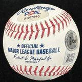 Robin Yount HOF MVP Signed Stat Baseball PSA Beckett Holograms 