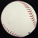 Bob Feller Heater From Van Meter Signed Baseball JSA