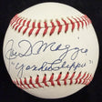 Joe DiMaggio Yankee Clipper Nickname Signed Rawlings OAL Baseball JSA LOA