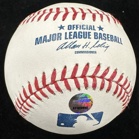 Rickey Henderson 1,406 SB Signed Baseball Steiner Sports Hologram 