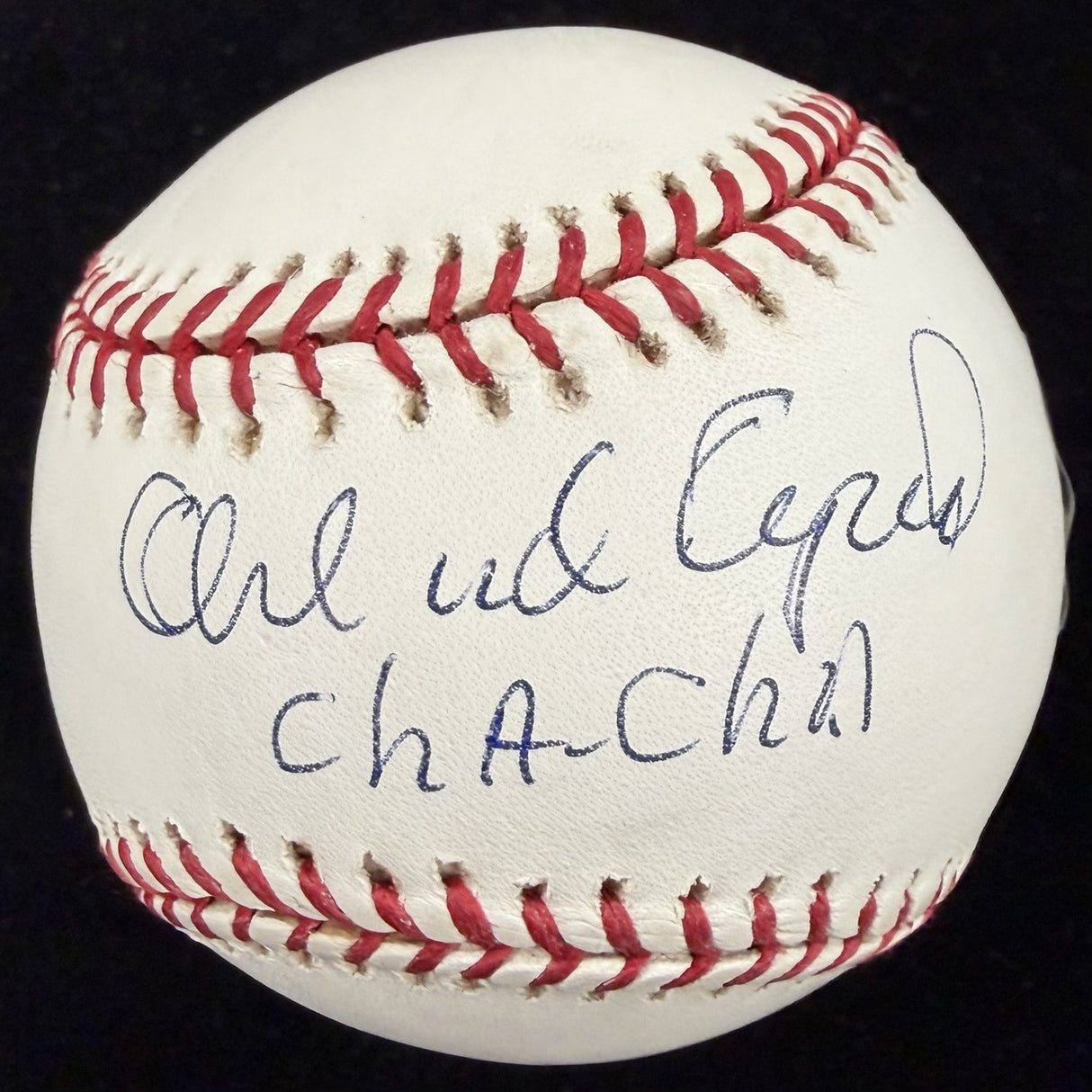 Orlando Cepeda Cha Cha Nickname Signed Baseball Steiner Sports 