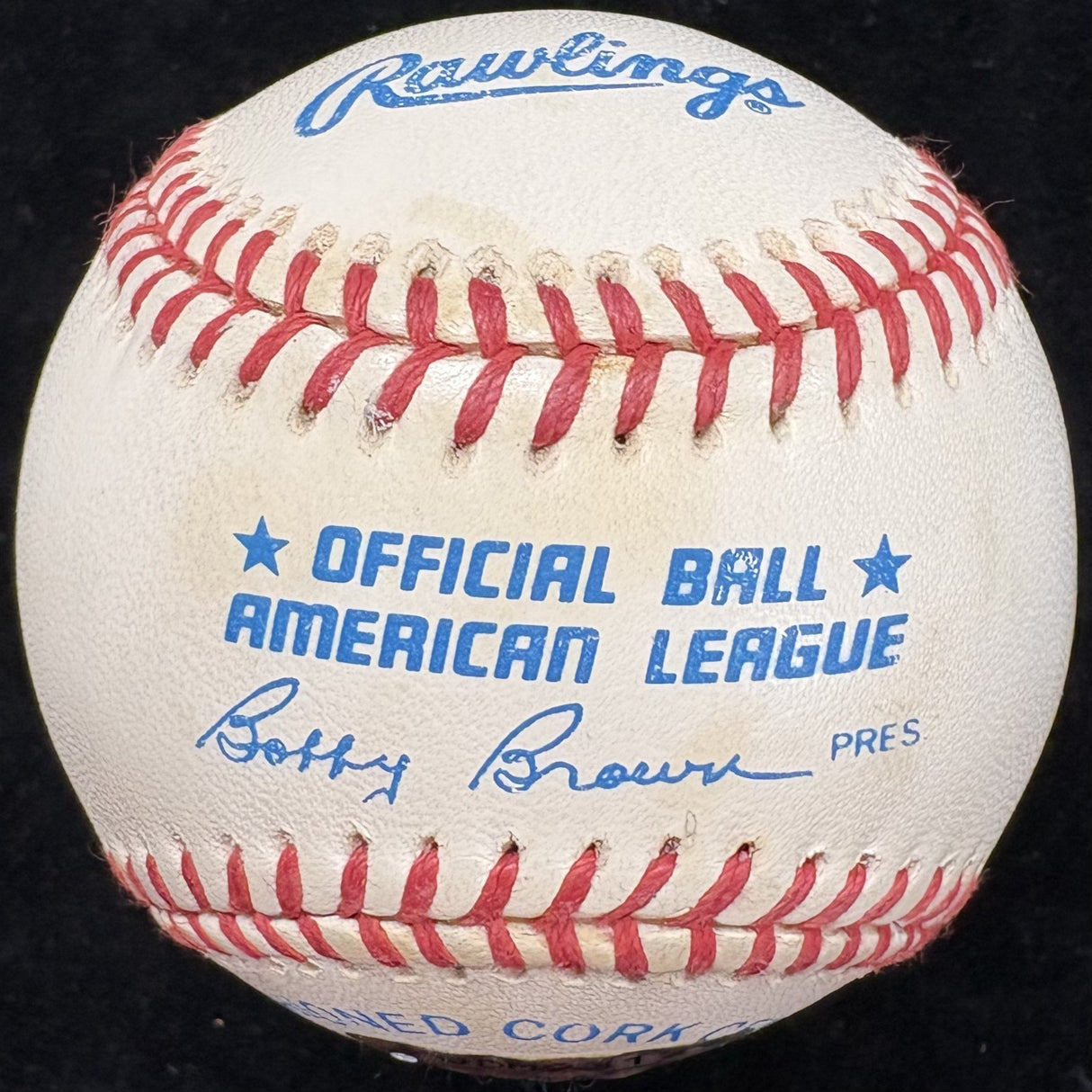 Mickey Mantle No. 7 Signed Baseball Upper Deck Hologram UDA