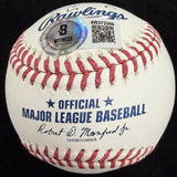 Andruw Rudolf Jones HOF 2026 Signed Stat Baseball Beckett Witness Holo