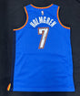 Chet Holmgren 2022 #2 Pick Signed OKC Thunder Swingman Jersey Beckett Witness 