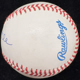 Mickey Mantle No. 7 Signed Baseball Upper Deck Hologram UDA