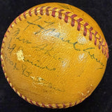 Babe Ruth 1938 Brooklyn Dodgers Team Signed Baseball JSA LOA 