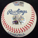 Corey Seager 23 WS MVP Signed 2023 World Series Logo Baseball MLB Holo Fanatics 