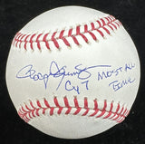 Roger Clemens CY 7 Most All Time Signed Baseball Tristar Hologram