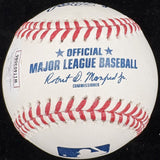 Tom Berenger Jake Taylor #7 Signed Baseball JSA