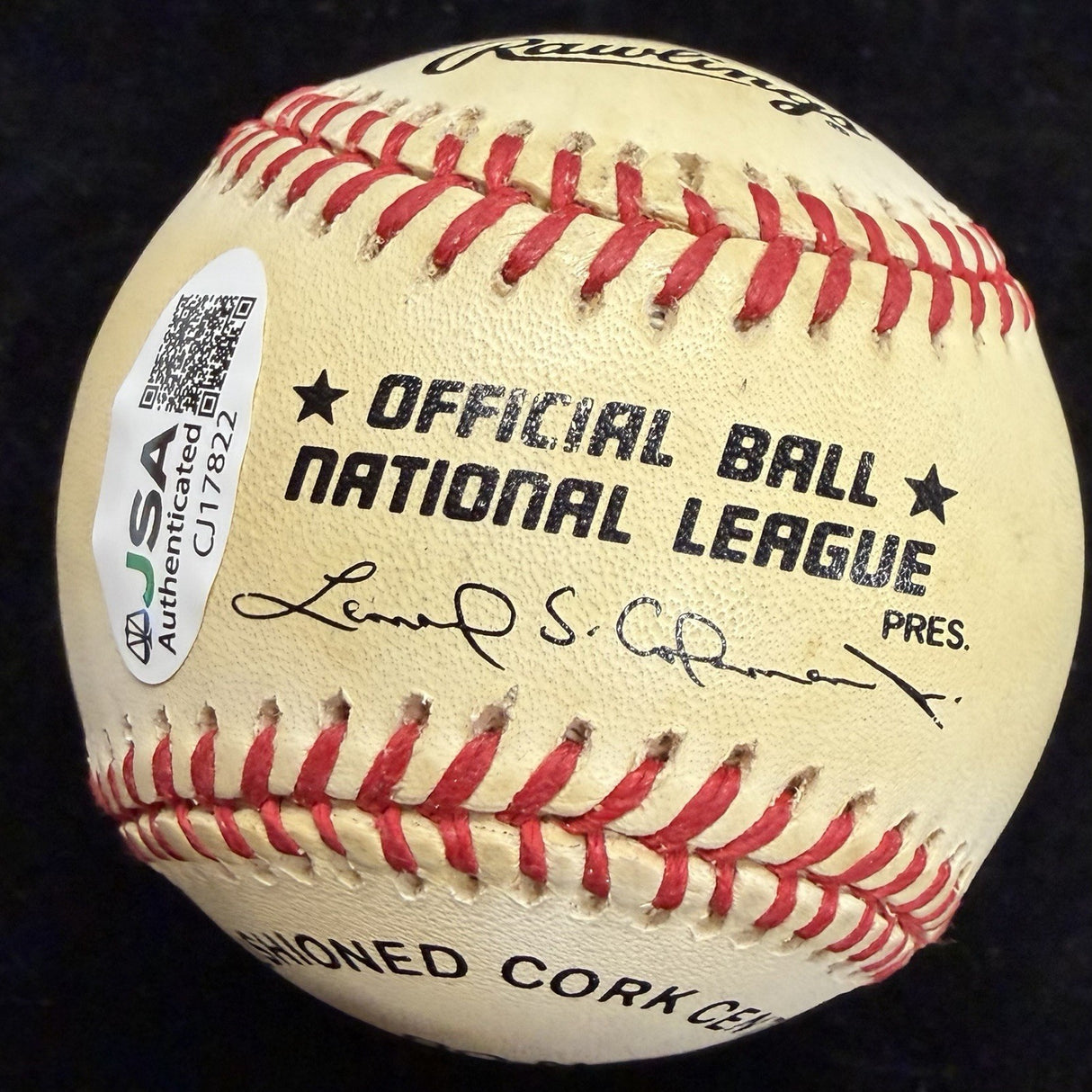 Buck O’Neil Merry Xmas Signed Baseball JSA