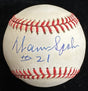 Warren Spahn #21 Signed Baseball JSA