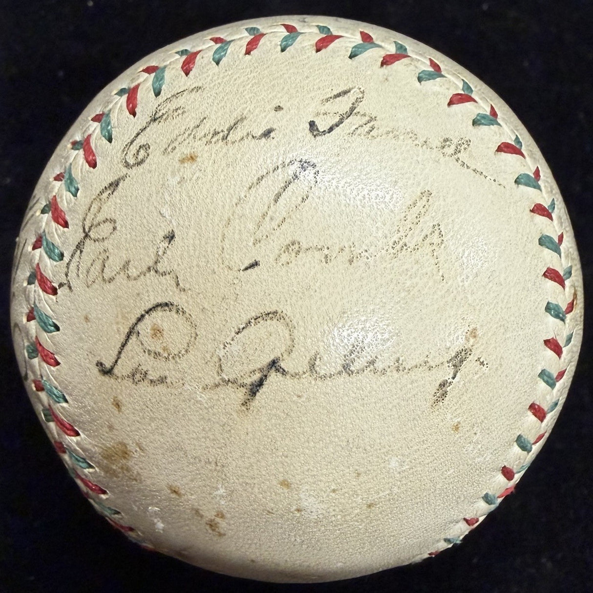 Babe Ruth Lou Gehrig 1933 New York Yankees Team Signed Baseball PSA JSA Beckett
