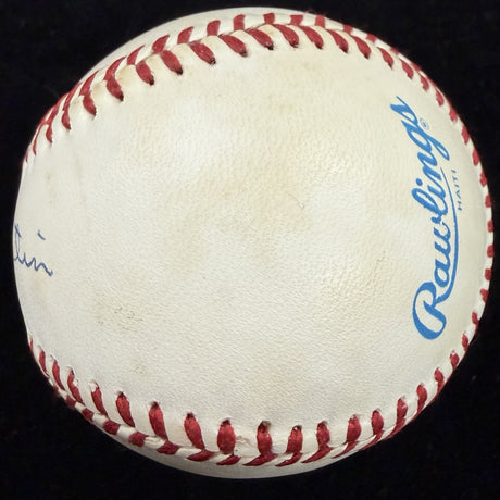 Billy Martin Signed Baseball PSA/DNA LOA