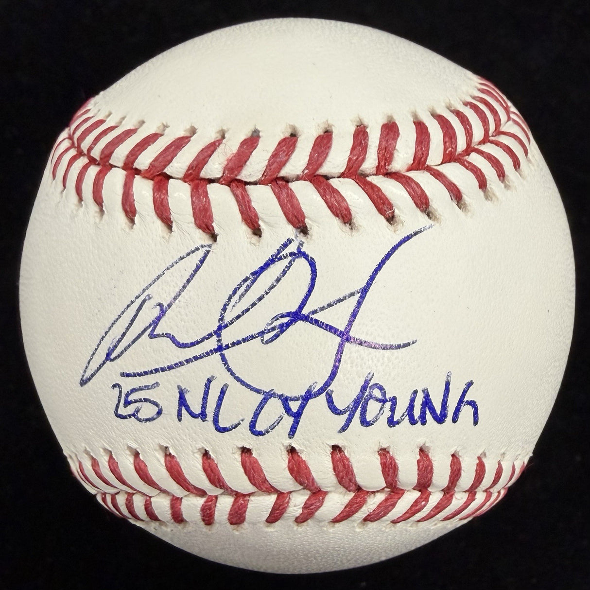 Paul Skenes 25 NL Cy Young Signed Baseball MLB Holo Fanatics Holo