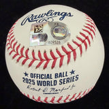 Miguel Rojas Game 7 9th Inning Game Tying Home Run Signed 2025 WS MLB Holo
