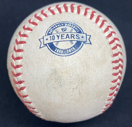 Bryce Harper Game Used 2015 MVP Career Hit Single Baseball MLB Holo Hologram