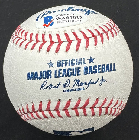 Gerald Dempsey Buster Posey III Full Name Signed Baseball PSA/DNA