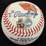 Albert Pujols Signed 7 Inscription Stat Baseball MLB Holo Fanatics LE 2/12