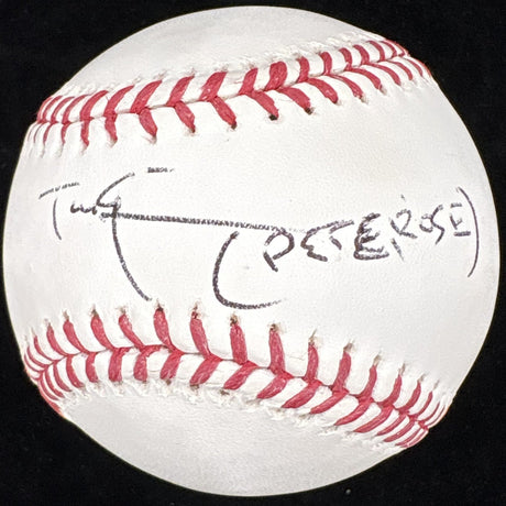 Tom Sizemore (Pete Rose) Signed Baseball Hustle JSA