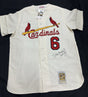 Stan Musial HOF 69 Signed Authentic Cardinals Mitchell Ness Jersey PSA/DNA LOA