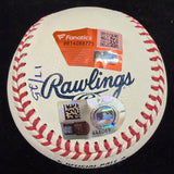 Freddie Freeman 2025 World Series Walk Off HR Signed Logo Baseball MLB Holo