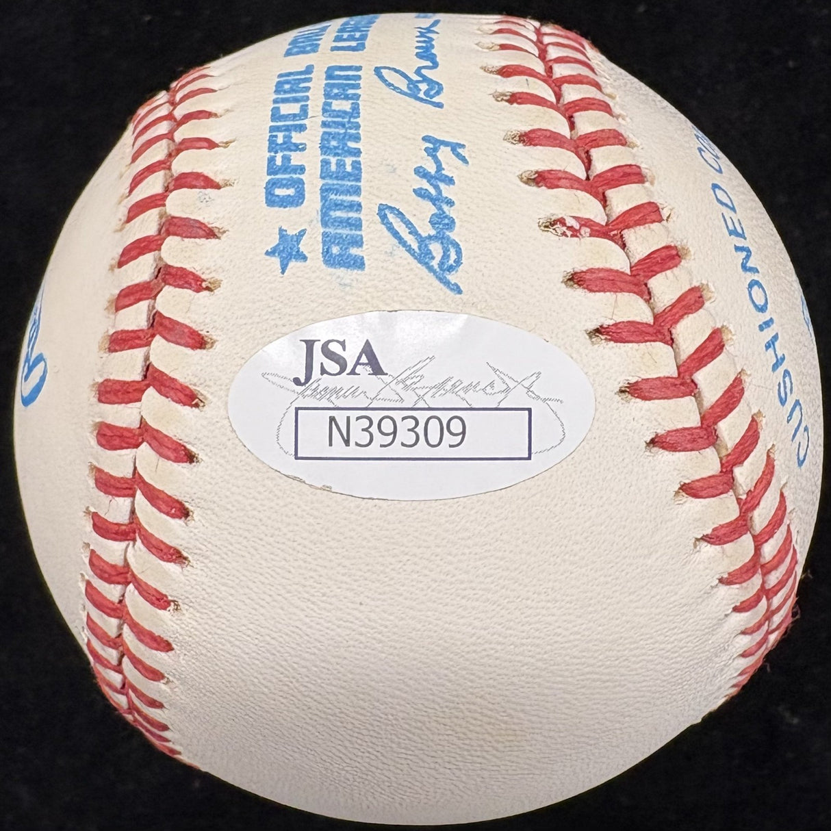 Gale Sayers HOF 1977 Signed Baseball JSA