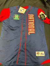 Mark McGwire All Century Signed 99 All-Star Game Batting Practice Jersey Beckett